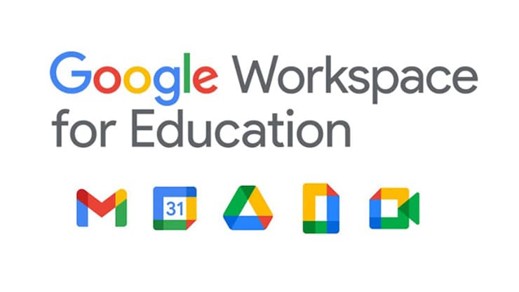 Google Workspace for Education — Gmail, Classroom, Meet, Drive, Calendar