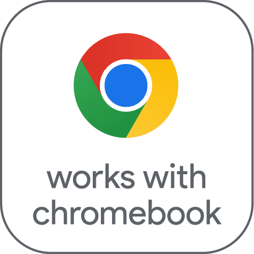 Works with Chromebook