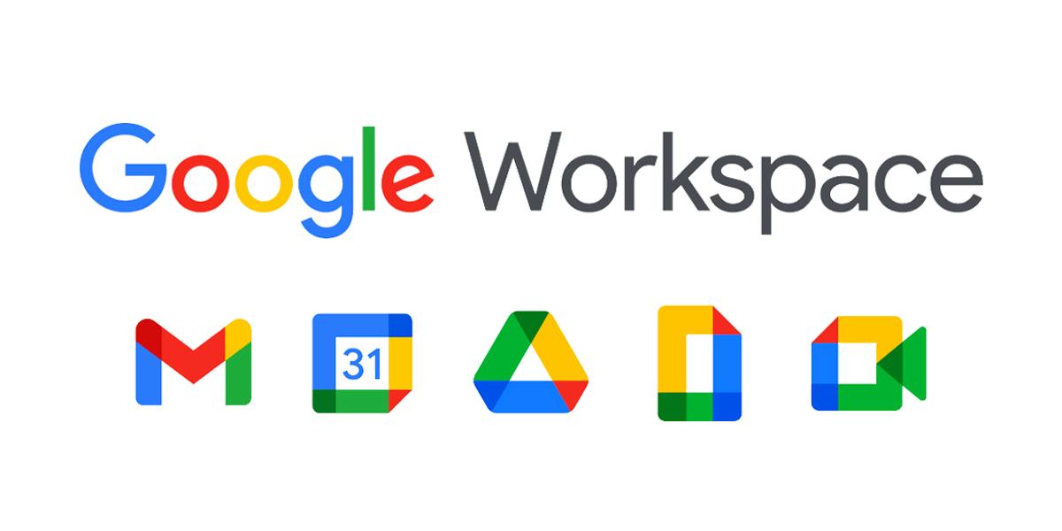 Google Workspace — Gmail, Calendar, Drive, Docs, Meet