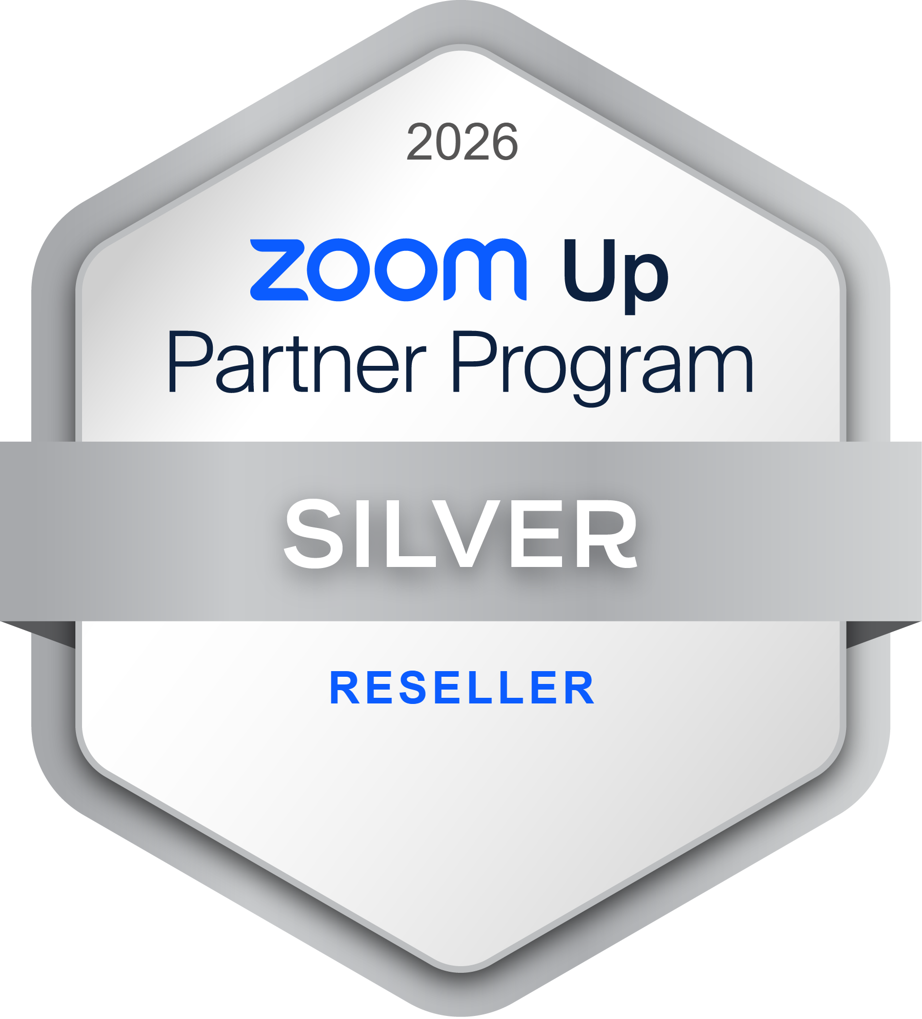 Zoom Up Program badge