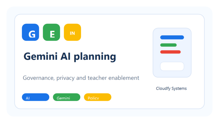 Gemini for Education India AI planning guide visual