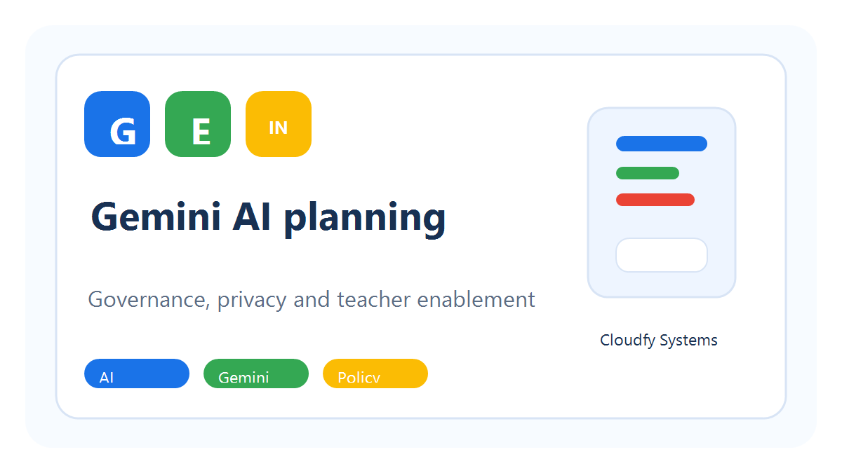 Gemini for Education India AI planning guide visual